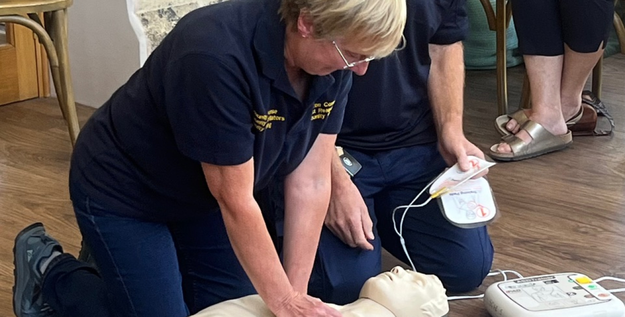 Automatic External Defibrillator (AED) training